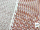 COTONNADE MARITA MARSALA / PRUNE - My Little Coupon - tissu - coudre