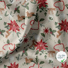 COTONNADE NORTEN BEIGE / ROUGE 1E NUM D3 150 - My Little Coupon