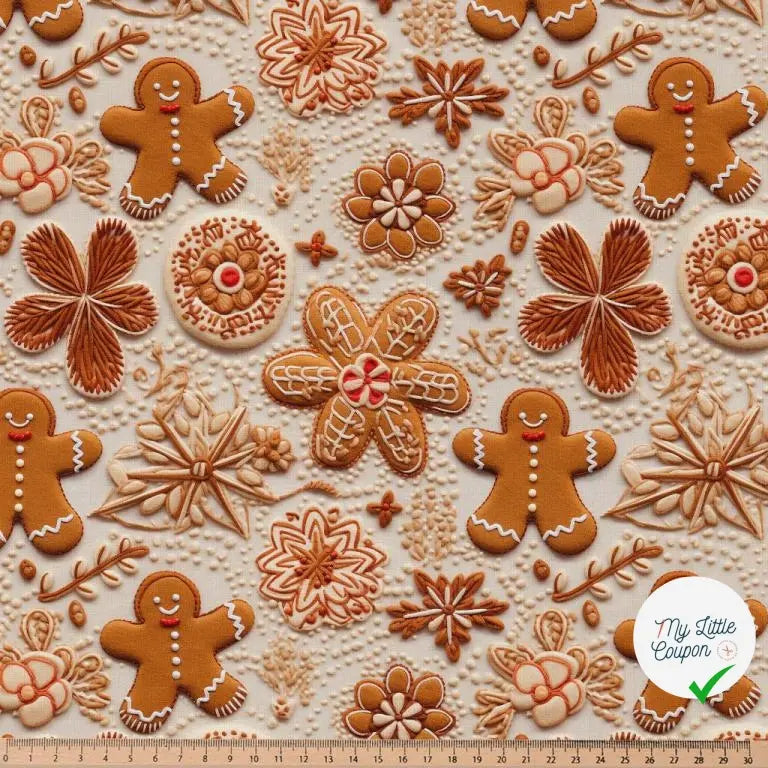 COTONNADE PAINDEPICES BEIGE / CAMEL 1E NUM Y1 150 - My Little Coupon