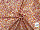 COTONNADE SARINA ROSE / ANIS - My Little Coupon - tissu - coudre