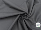 COTONNADE UNIE NOIR CHARBON - My Little Coupon - tissu - coudre