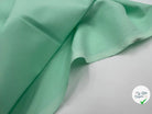 COTONNADE UNIE MENTHE - My Little Coupon - tissu - coudre