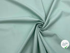 COTONNADE UNIE VERT JADE - My Little Coupon - tissu - coudre