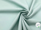 COTONNADE UNIE VERT JADE - My Little Coupon - tissu - coudre