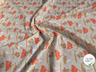 COTONNADE WOOLA BEIGE / ORANGE 1U D5X 150 - My Little Coupon