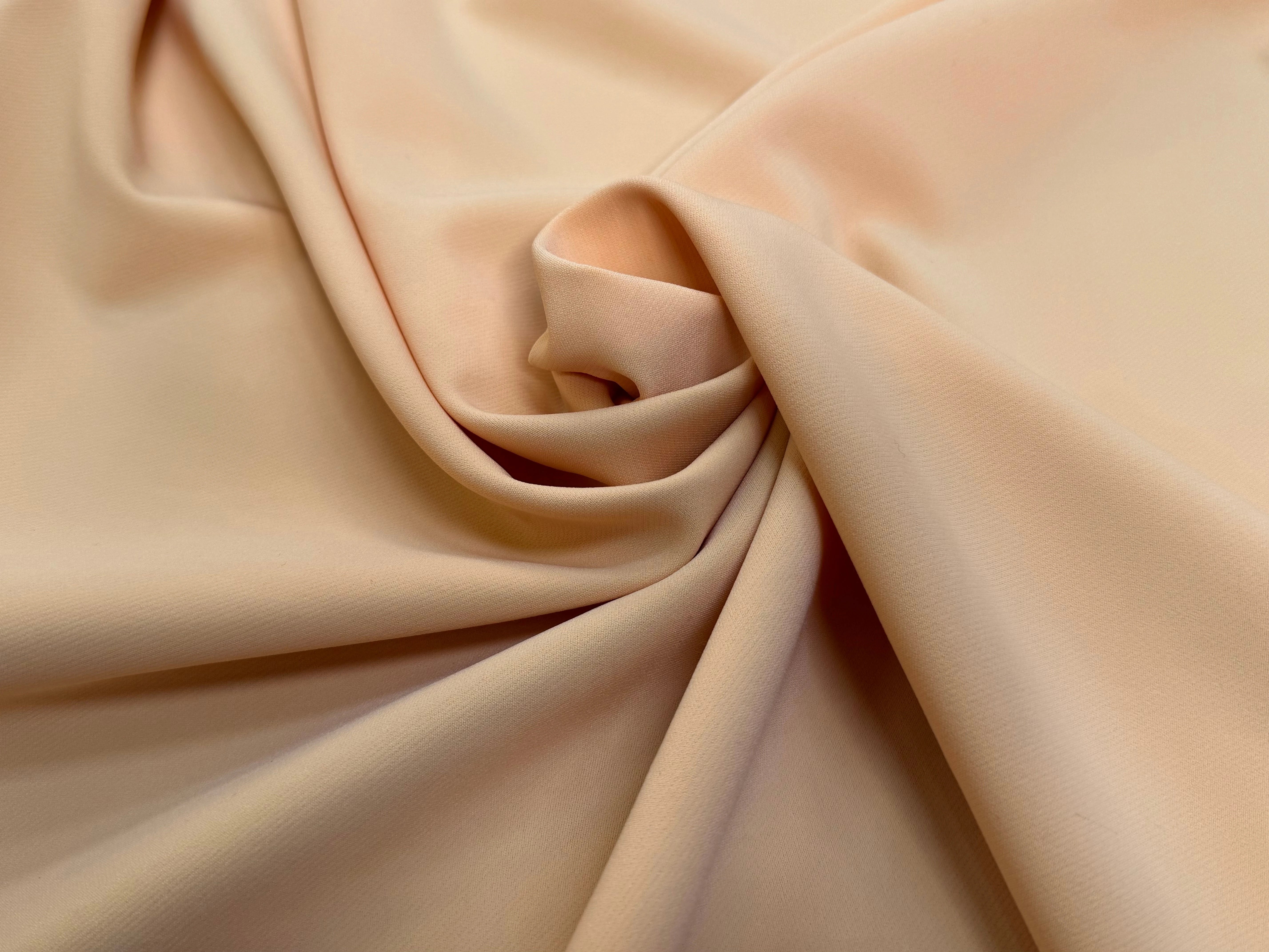 CREPE BEAU TOMBÉ DAWN ORANGE STRETCH - My Little Coupon