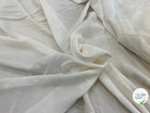 CREPE DE CHINE 100% SOIE ECRU ITALIA - My Little Coupon