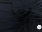 CREPE DE CHINE 100% SOIE NOIR ITALIA - My Little Coupon