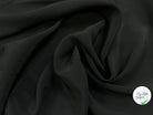 CRÊPE DE CHINE NOIR LÉGER - My Little Coupon - tissu - coudre