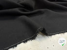 CRÊPE DE LAINE NOIR COMPACT WOOL - My Little Coupon