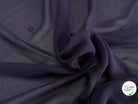 CREPE DE SOIE DOUBLE GEORGETTE FLUIDE BLEU NAVY - My Little Coupon
