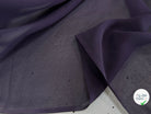 CREPE DE SOIE DOUBLE GEORGETTE FLUIDE BLEU NAVY - My Little Coupon