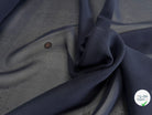 CREPE DE SOIE DOUBLE GEORGETTE FLUIDE BLEU NUIT - My Little Coupon