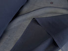 CREPE DE SOIE DOUBLE GEORGETTE FLUIDE BLEU NUIT - My Little Coupon