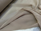 CREPE DE SOIE DOUBLE GEORGETTE LAIZE 100 BEIGE FONCÉ - My Little Coupon