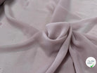 CREPE DE SOIE DOUBLE GEORGETTE STRETCH BEIGE ROSY - My Little Coupon