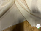 CRÊPE DI SETA ECRU 100% SETA 130CM - My Little Coupon