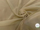 CREPE DE SOIE FLUIDE 140 DE LAIZE 100% SOIE BEIGE LEMON - My Little Coupon