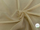 CREPE DE SOIE FLUIDE 140 DE LAIZE 100% SOIE BEIGE LEMON - My Little Coupon