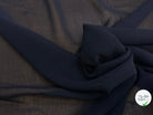 CREPE DE SOIE FLUIDE 140 DE LAIZE 100% SOIE BLEU NUIT - My Little Coupon