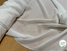 CREPE DE SOIE FLUIDE BLANC CASSÉ 115 DE LAIZE - My Little Coupon