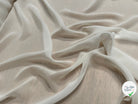 CREPE DE SOIE FLUIDE BLANC CASSÉ 115 DE LAIZE - My Little Coupon