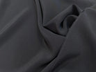 CREPE DE SOIE FLUIDE LÉGÈREMENT SATINÉ NOIR 110 DE LAIZE - My Little Coupon