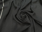 CREPE DE SOIE FOND NOIR À POIS PANNEAU DE 1 METRE - My Little Coupon
