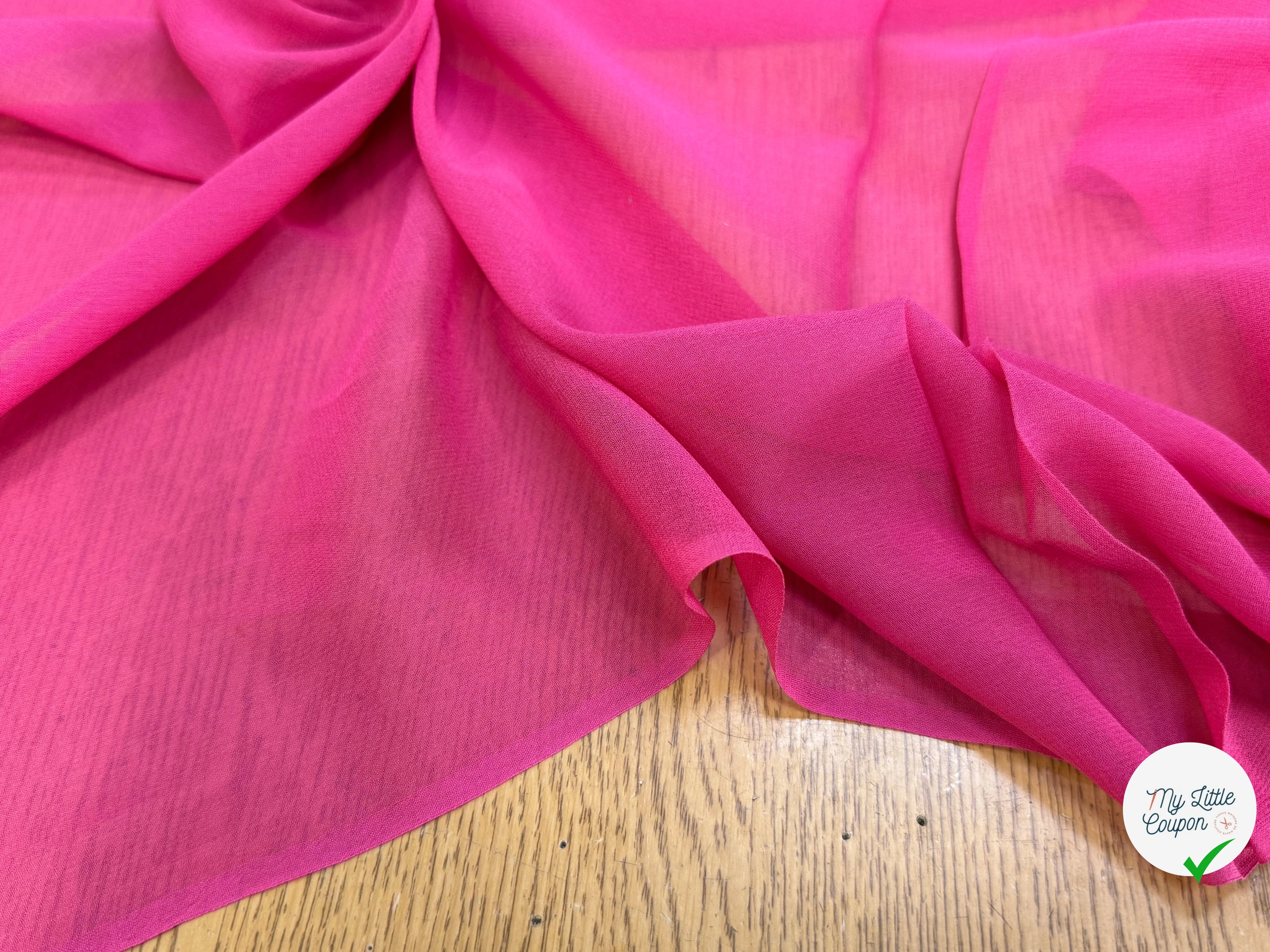 CREPE DE SOIE ROSE FLUIDE - My Little Coupon