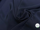 CREPE DE SOIE SATINÉ FLUIDE BLEU MARRINE 110 DE LAIZE - My Little Coupon