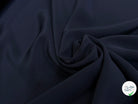 CREPE DE SOIE SATINÉ FLUIDE BLEU MARRINE 110 DE LAIZE - My Little Coupon