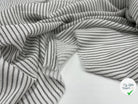 CRÊPE DOBBY STRIPE VISCOSE ENVERS PLUMETIS - My Little Coupon - tissu - coudre