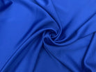 CRÊPE ENVERS SATIN BLEU ÉLECTRIQUE MSO