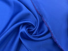 CRÊPE ENVERS SATIN BLEU ÉLECTRIQUE MSO