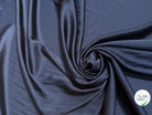 CREPE ENVERS SATIN BLEU MARINE FLUIDE - My Little Coupon