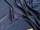 CREPE ENVERS SATIN BLEU MARINE FLUIDE - My Little Coupon