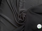 CREPE ENVERS SATIN LOURD TRÈS BEAU TOMBÉ NOIR 390 - My Little Coupon