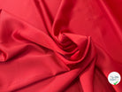 CREPE ENVERS SATIN MAT ROUGE ORANGE QUALITÉ HAUTE COUTURE - My Little Coupon