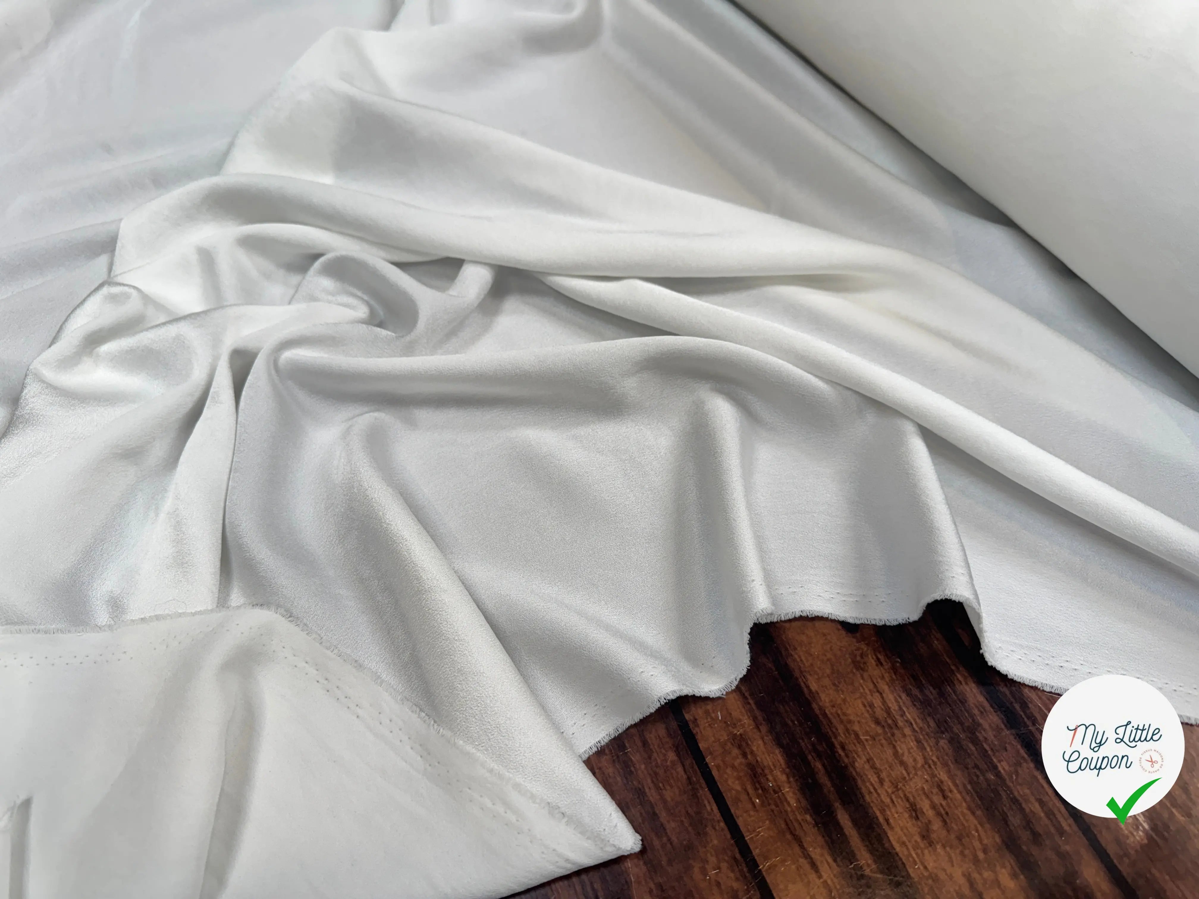 CREPE ENVERS SATIN POLYESTER STRETCH JAPONAIS - My Little Coupon
