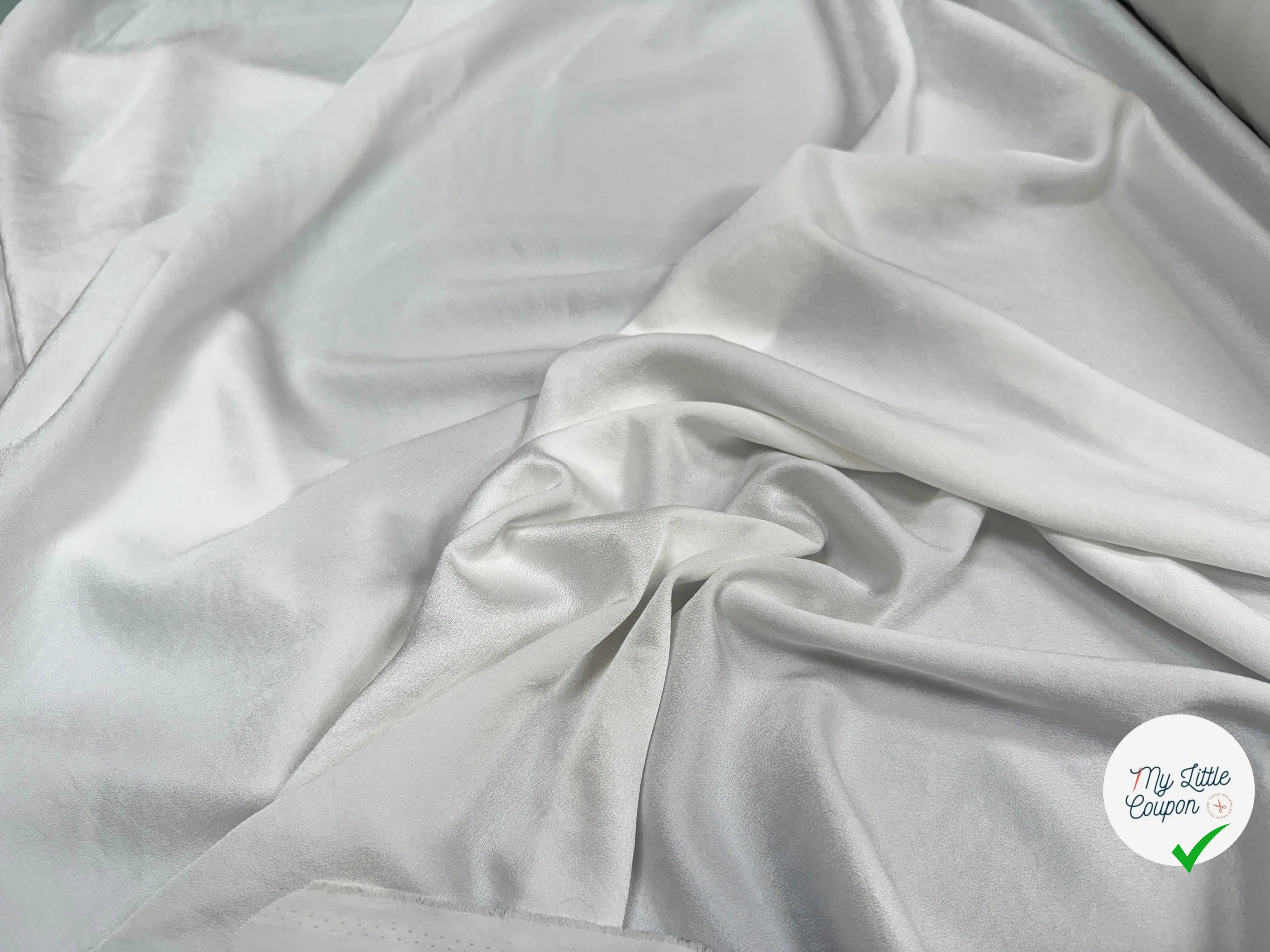 CREPE ENVERS SATIN POLYESTER STRETCH JAPONAIS - My Little Coupon