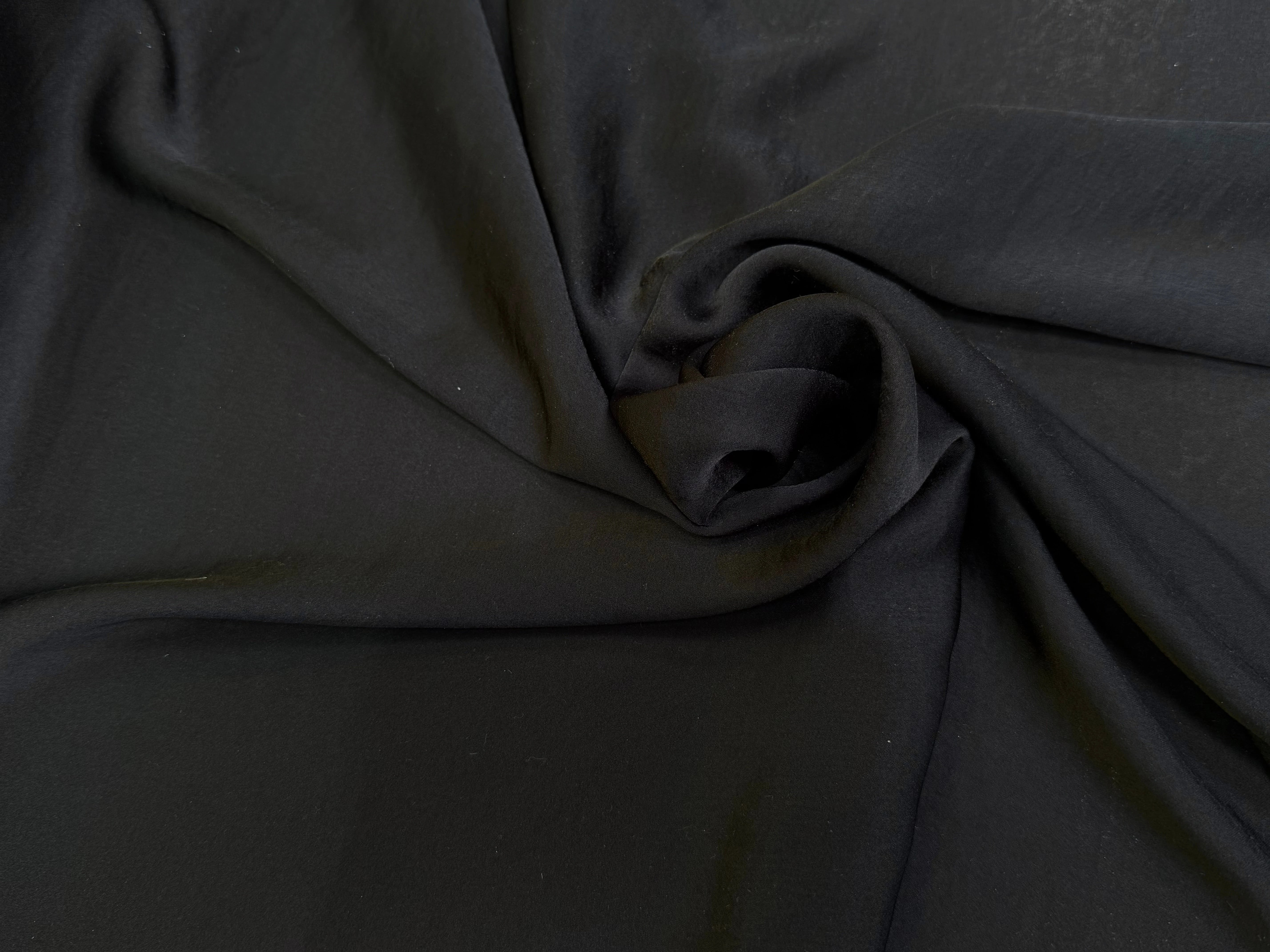 CREPE ENVERS SATIN SUPER FLUIDE NOIR 160 - My Little Coupon