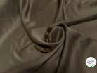 CREPE ENVERS SATIN TEXTURÉ SHANTUNG 100% VISCOSE MARRON CHOCO BEAU TOMBÉ - My Little Coupon