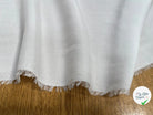 CRÊPE ENVERS SATIN UNI BLANC - My Little Coupon
