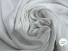 CRÊPE ENVERS SATIN UNI BLANC - My Little Coupon