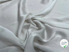 CRÊPE ENVERS SATIN UNI BLANC - My Little Coupon