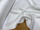 CREPE ENVERS SATIN VISCOSE ACÉTATE MAT BLANC OPTIQUE - My Little Coupon