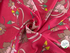 CREPE FIN ROSE MOTIF HIBISCUS - My Little Coupon