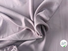 CRÊPE FLUIDE ACÉTATE VISCOSE LAINE LILAS PÂLE MADE IN ITALY - My Little Coupon