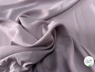 CRÊPE FLUIDE ACÉTATE VISCOSE LAINE LILAS PÂLE MADE IN ITALY - My Little Coupon