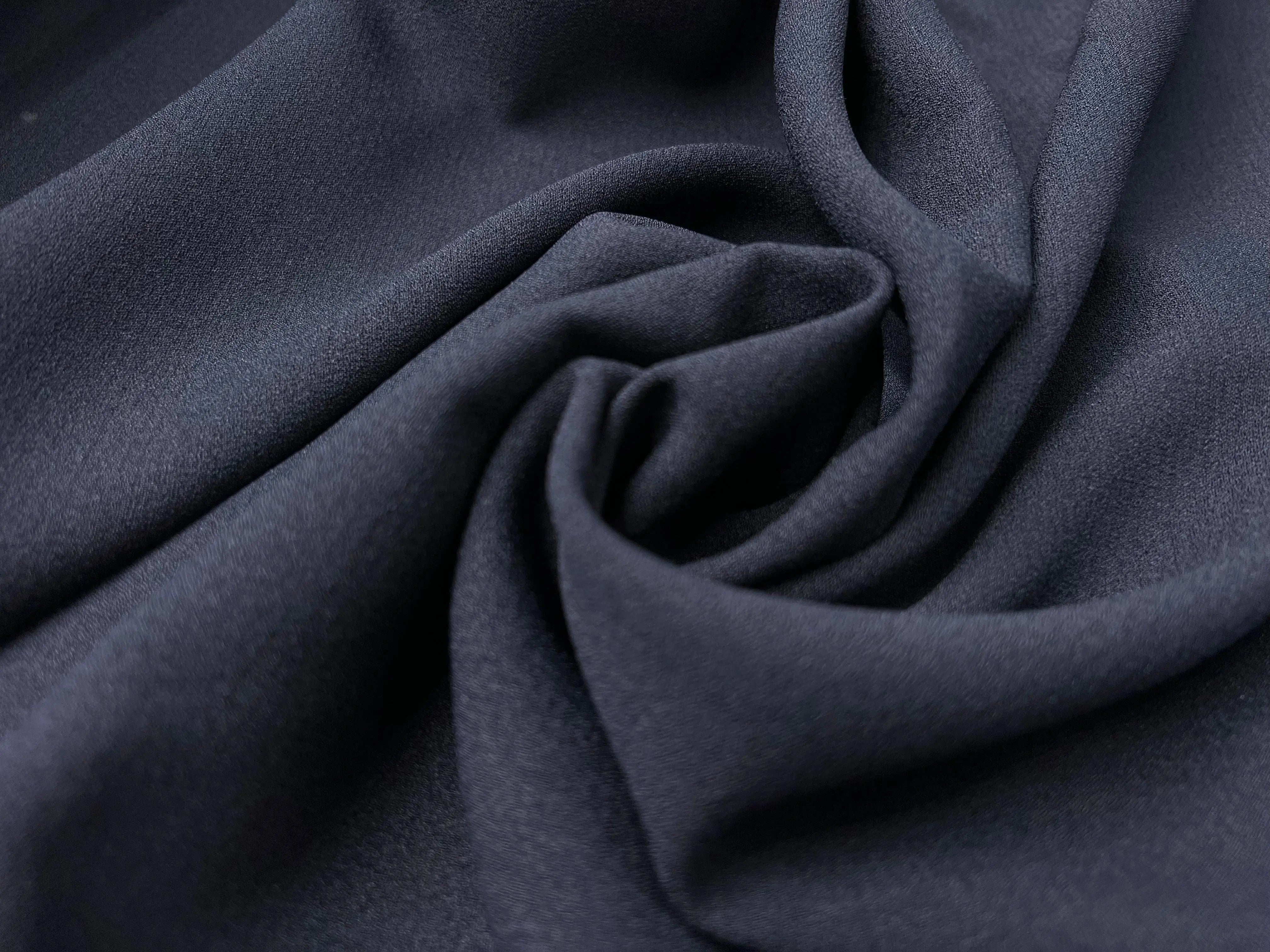 CRÊPE FLUIDE MARINE STRETCH - My Little Coupon - tissu - coudre